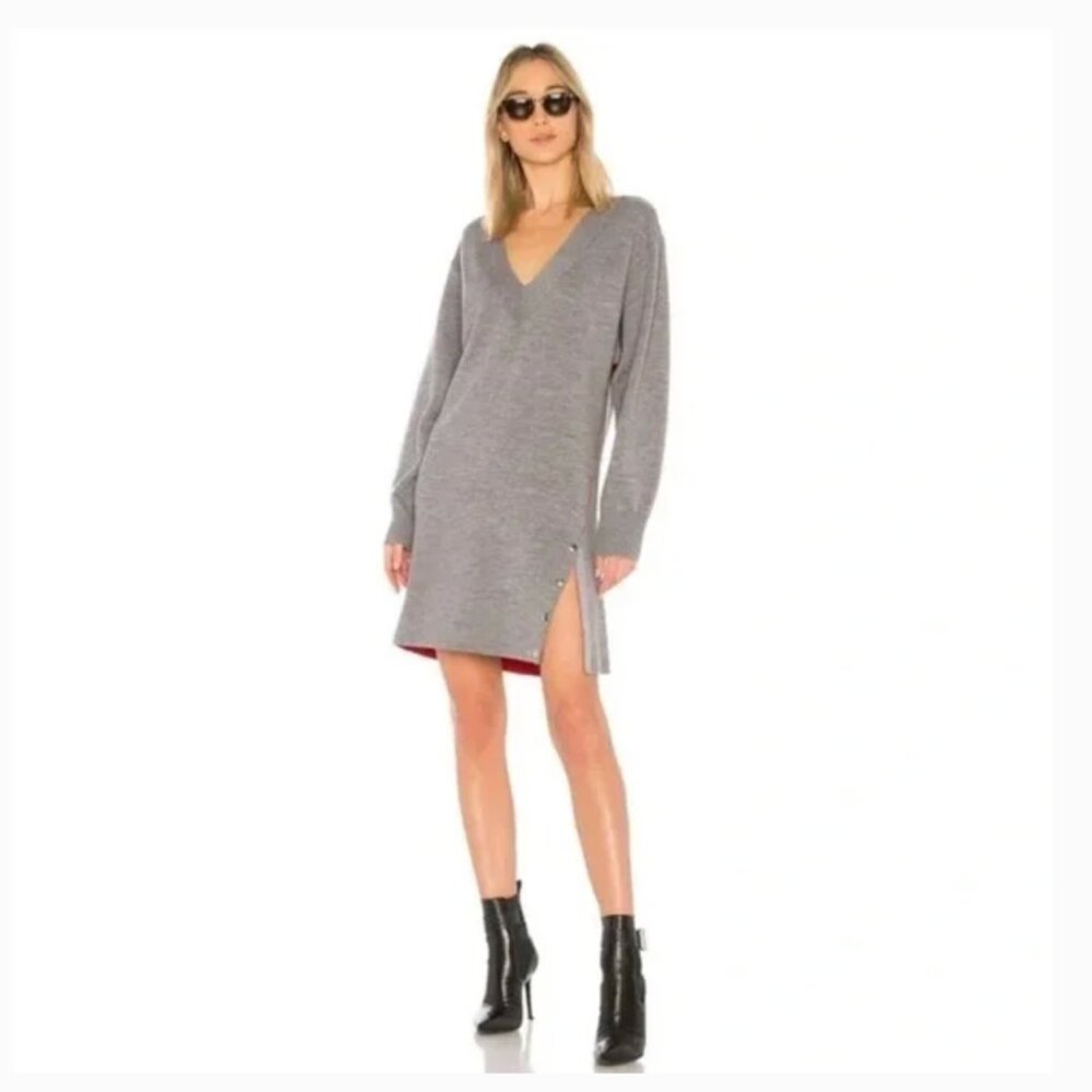 * rag+bone | Saralyn Merino Wool V Neck Sweater Dress Size XS
